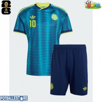 Colombia James Rodriguez #10 Bortedraktsett Barn VM 2026 Kortermet (+ Korte bukser)